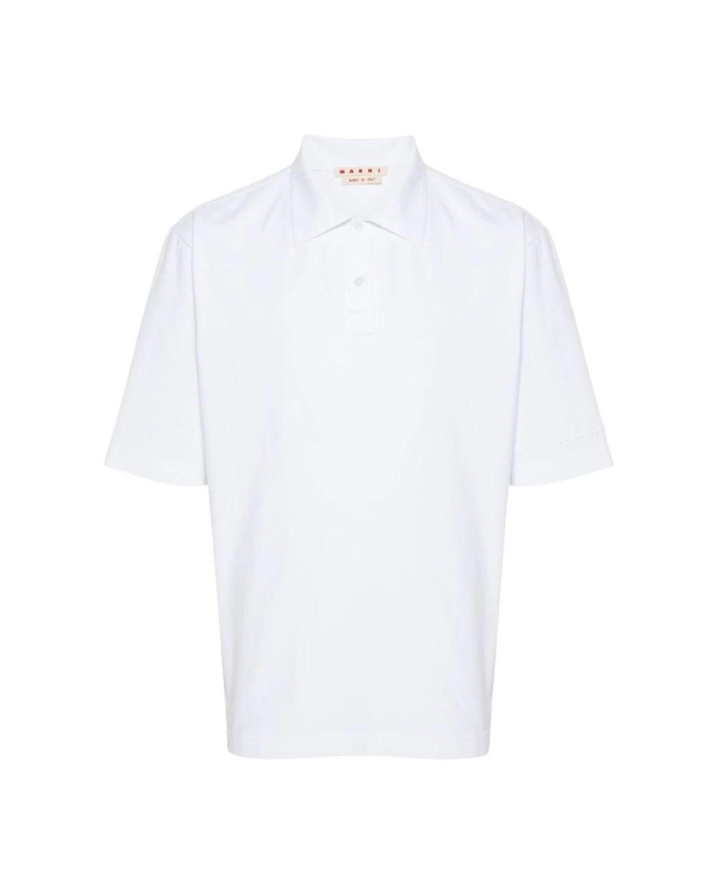 Marni White Polo Shirts for men