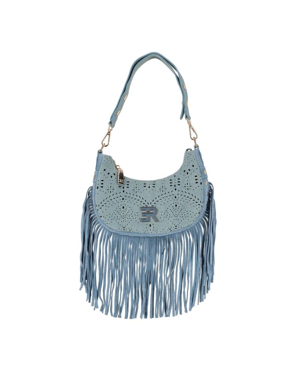 Ermanno Scervino Blue Shoulder Bags