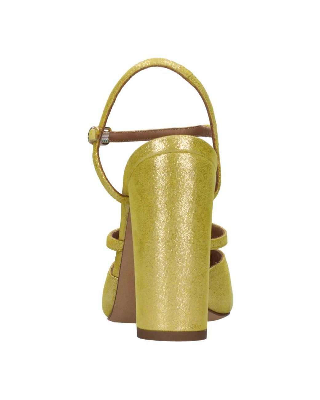 Chie Mihara Yellow High Heel Sandals