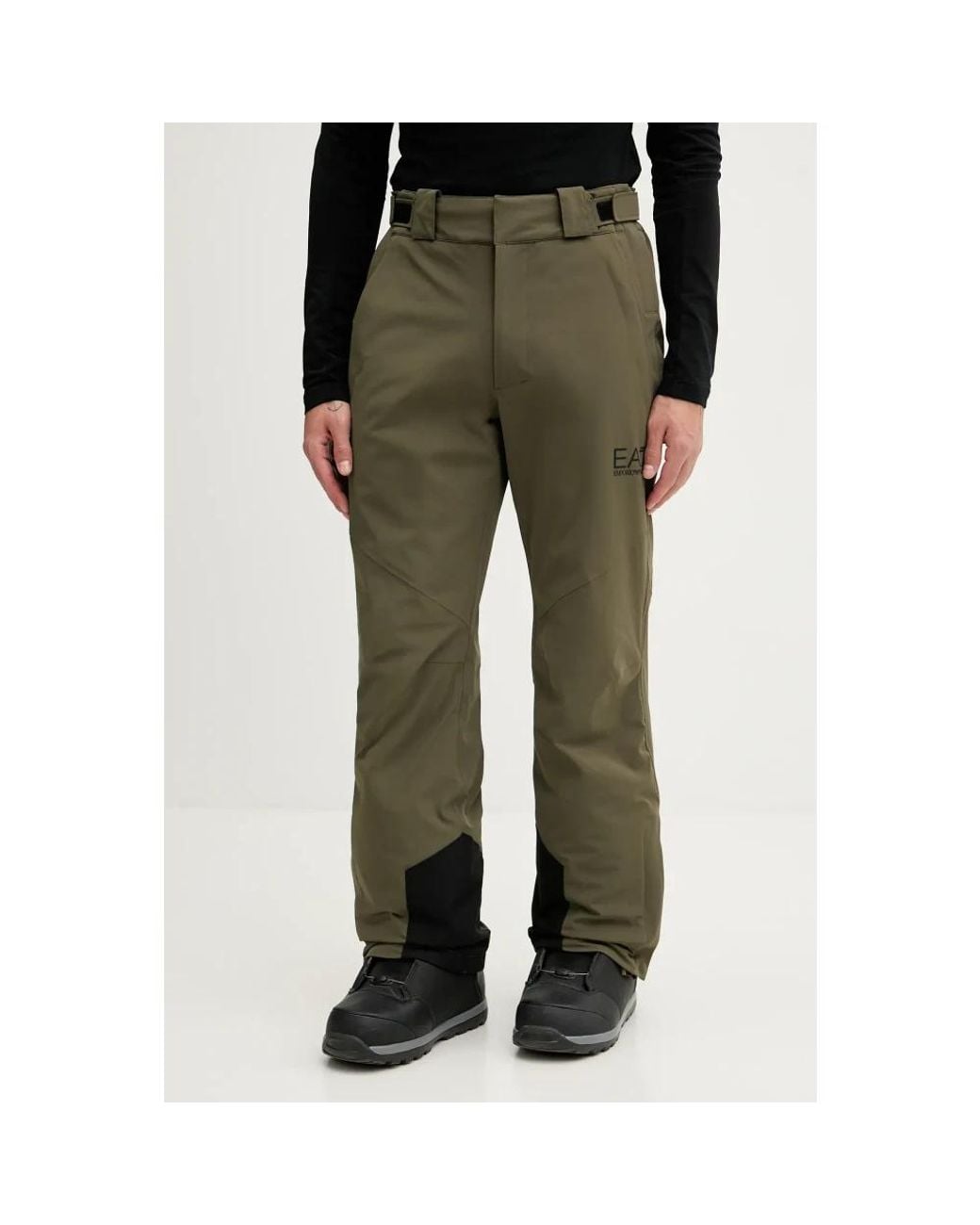 Ski Trouses EA7 pour homme en coloris Black