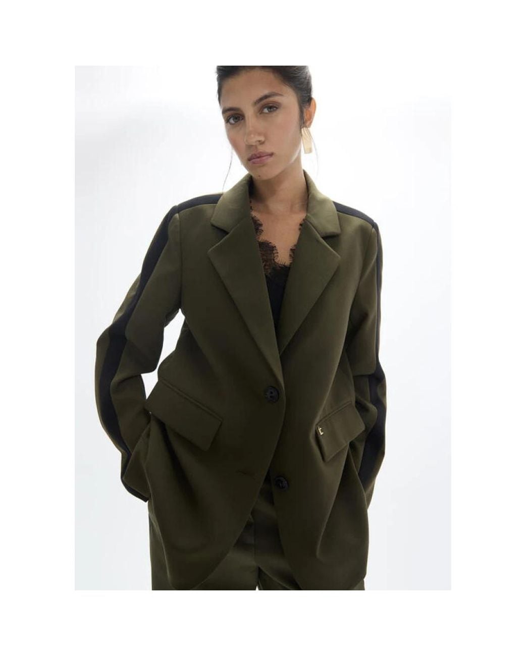 Lola Casademunt Green Blazers