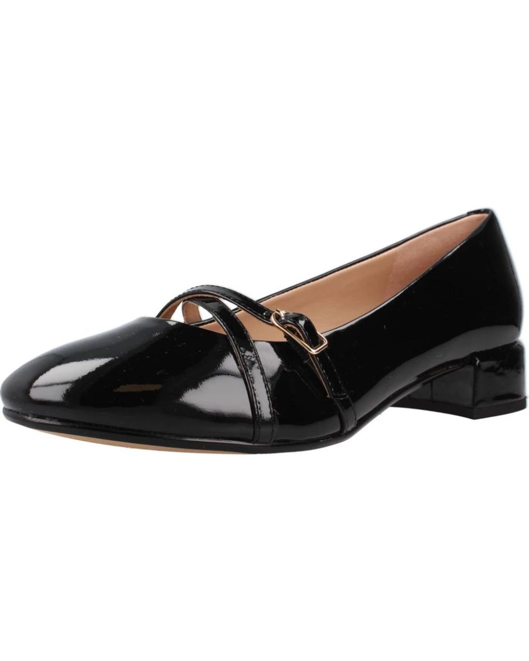 Geox Black Ballerinas