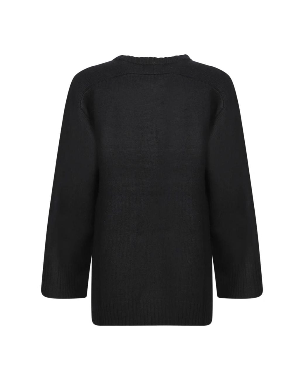 Loulou de Saison Black Round-Neck Knitwear