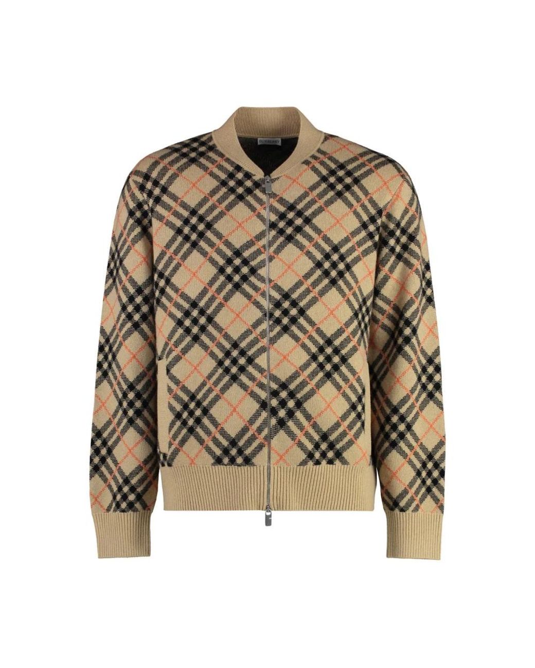 Burberry Green Cashmere Knitwear for men
