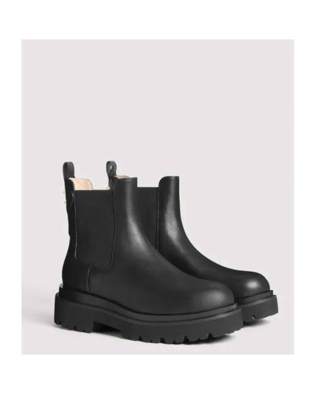 Coccinelle Black Chelsea Boots