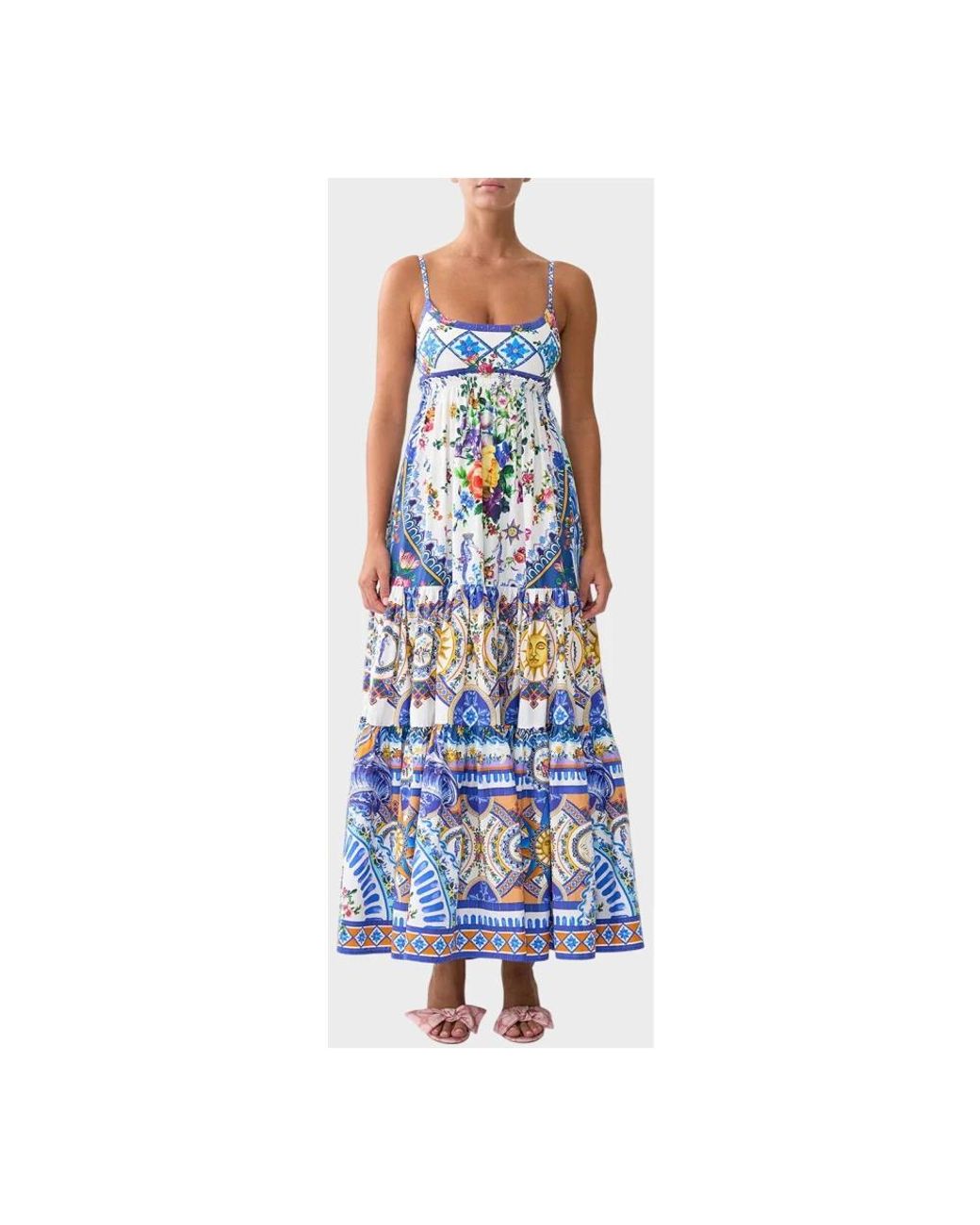 Camilla Blue Maxi Dresses