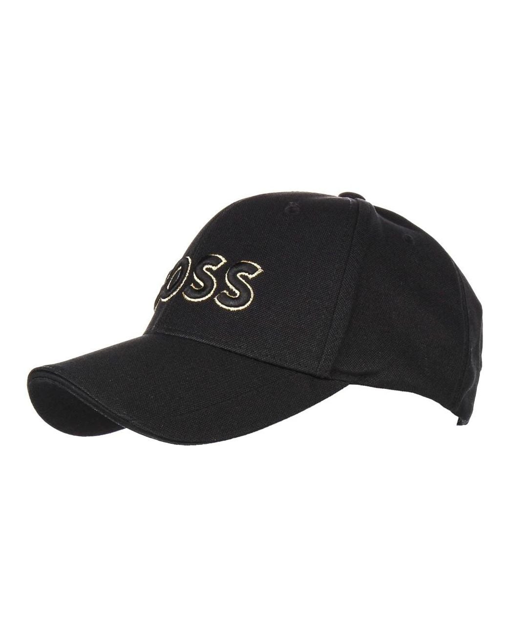 Boss Black Hats & Caps