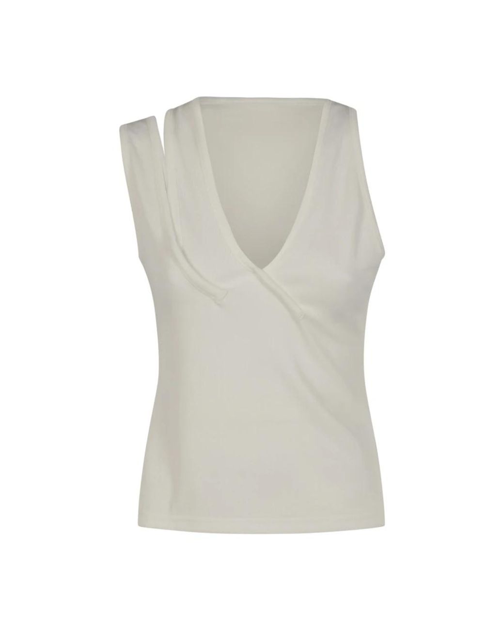 Christopher Esber Gray Sleeveless Tops