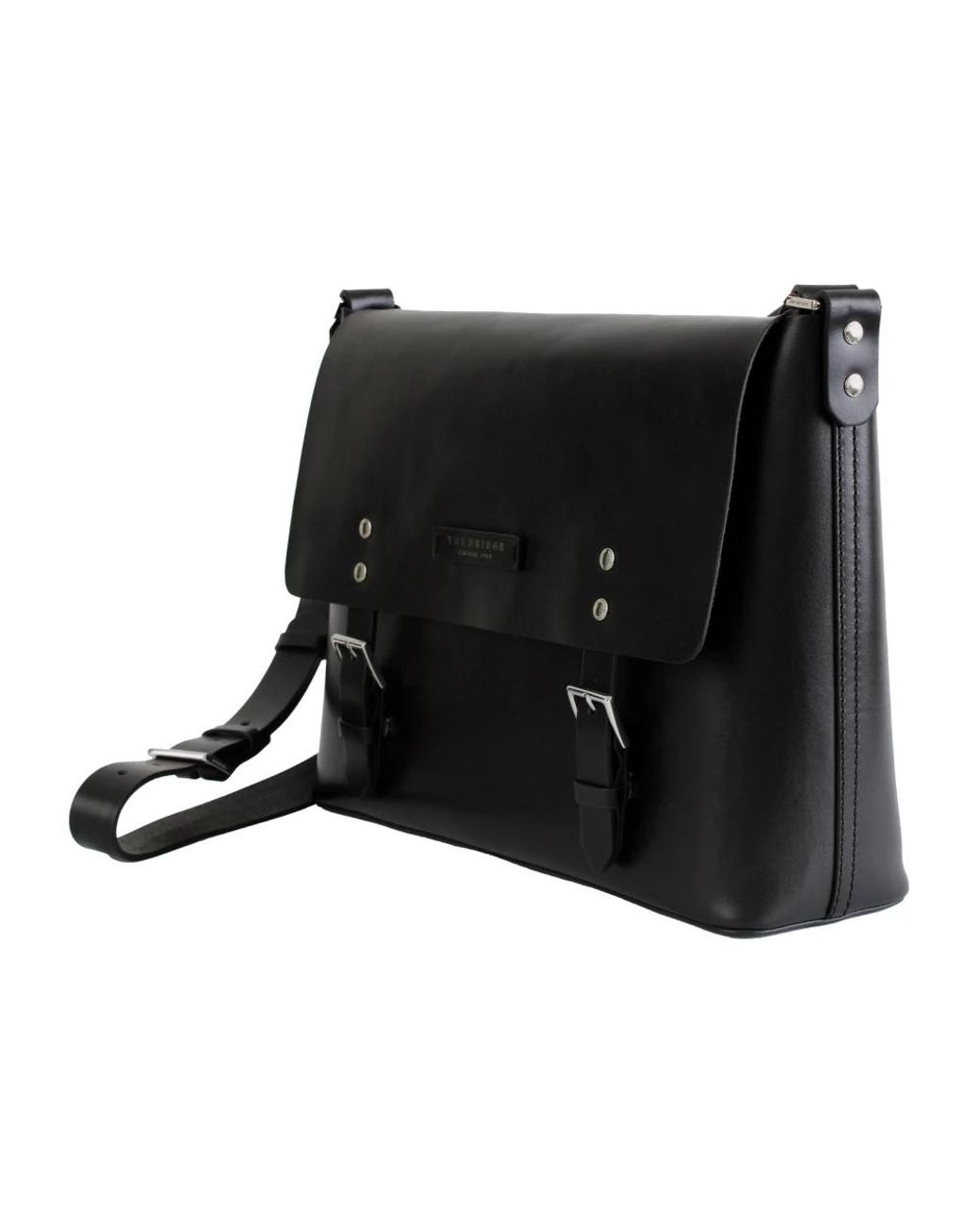 The Bridge Black Cross Body Bags for men