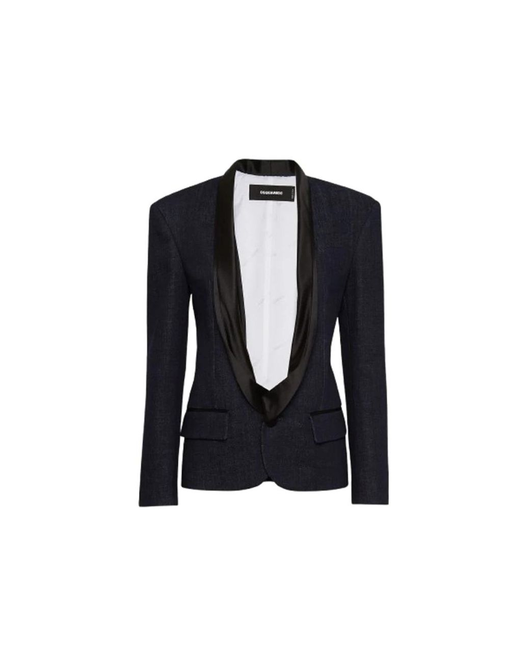 DSquared² Jassen ,Blauw ,Stijlvolle H24 Jas in het Black
