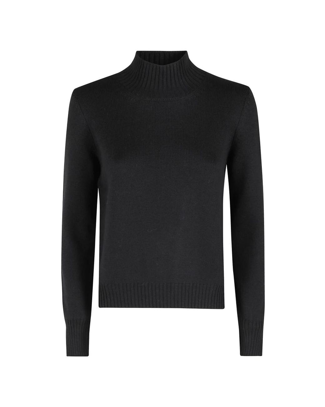 Gran Sasso Black Turtlenecks