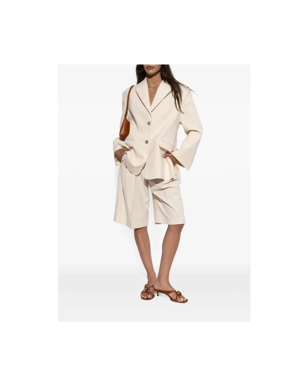 By Malene Birger Natural Bermudas