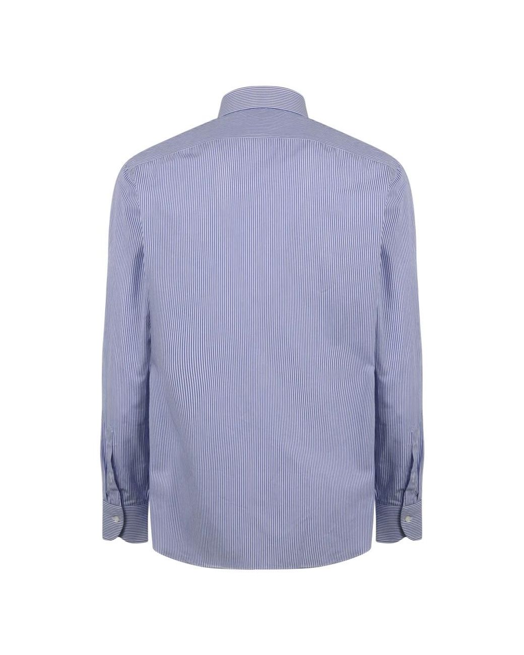 Borriello Blue Casual Shirts for men