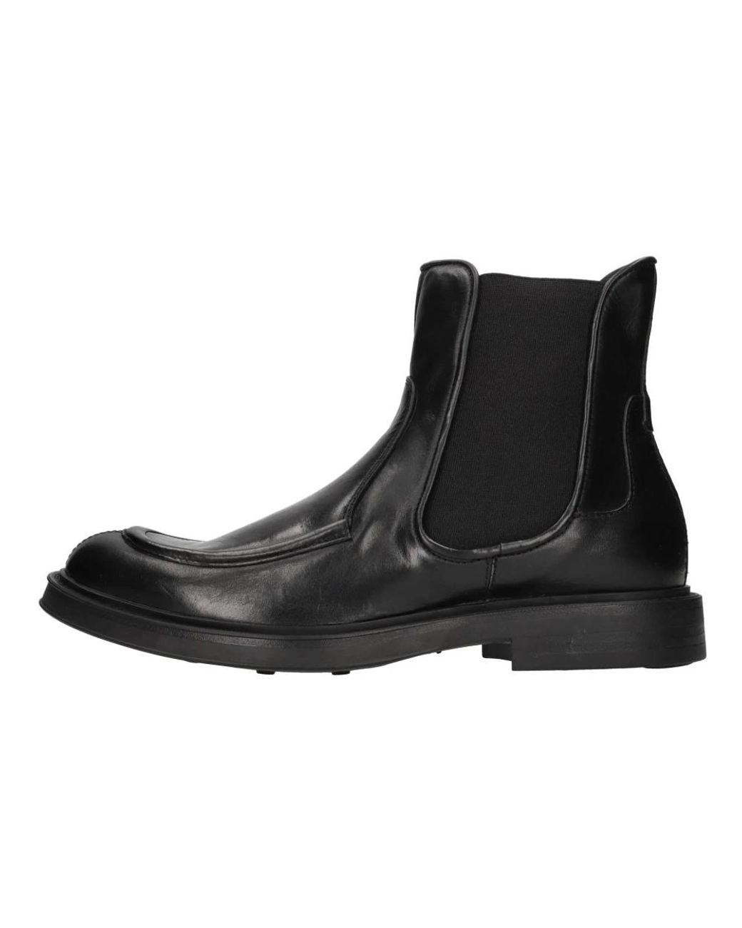 Hundred 100 Black Chelsea Boots for men