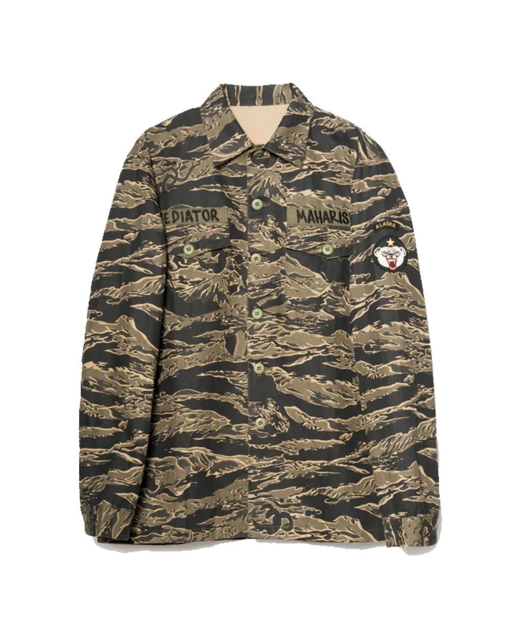 Maharishi Green Casual Shirts for men