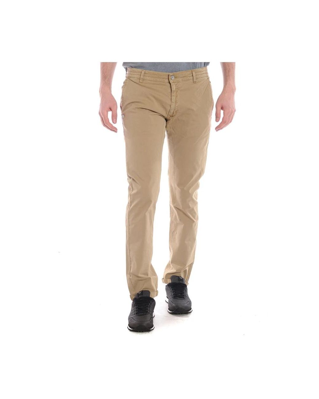 Daniele Alessandrini Natural Chinos for men