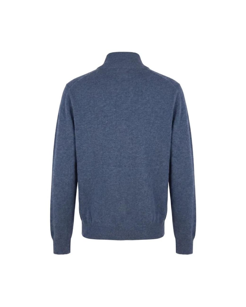 Brunello Cucinelli Blue Zip-Throughs for men