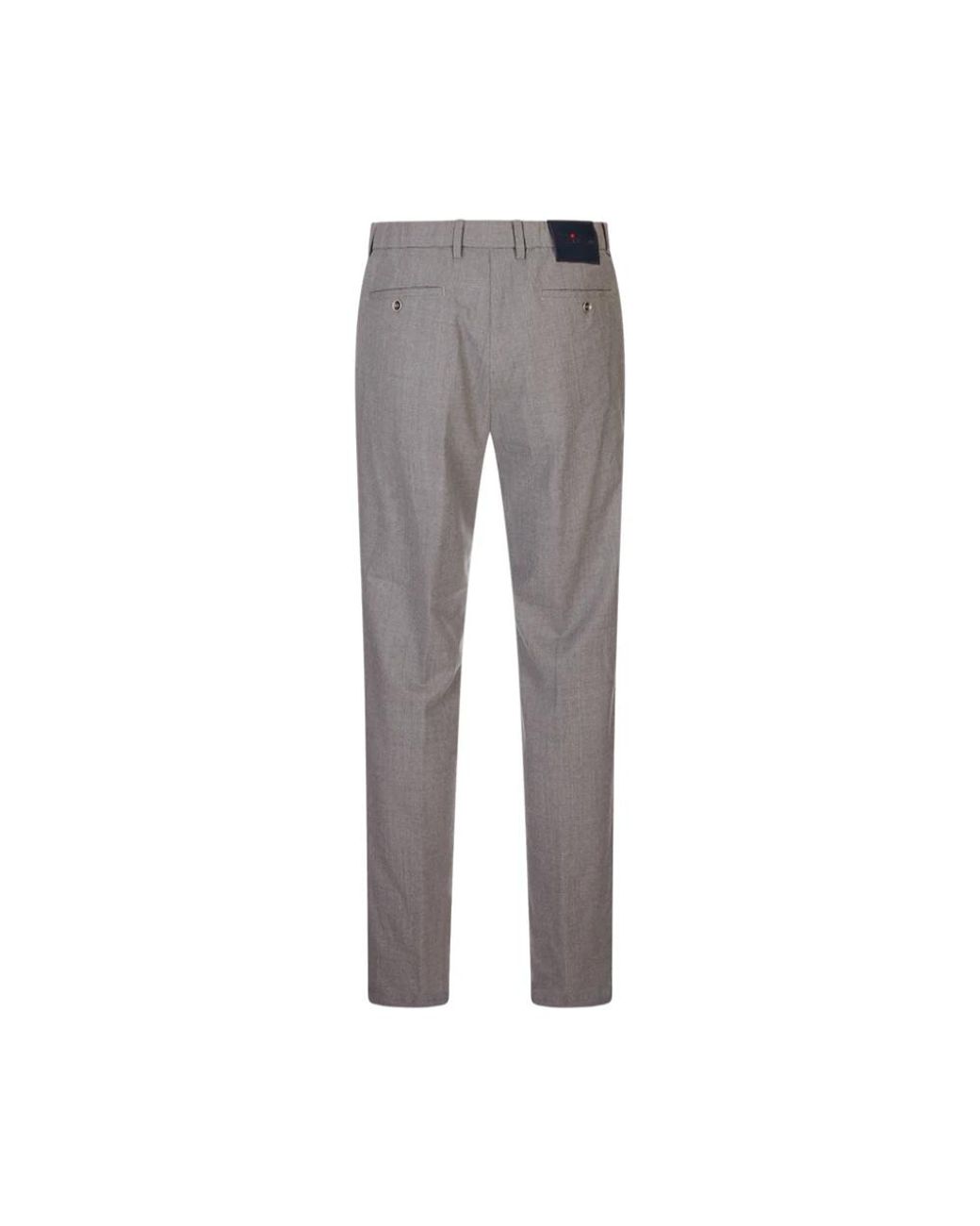 Kiton Gray Suit Trousers for men