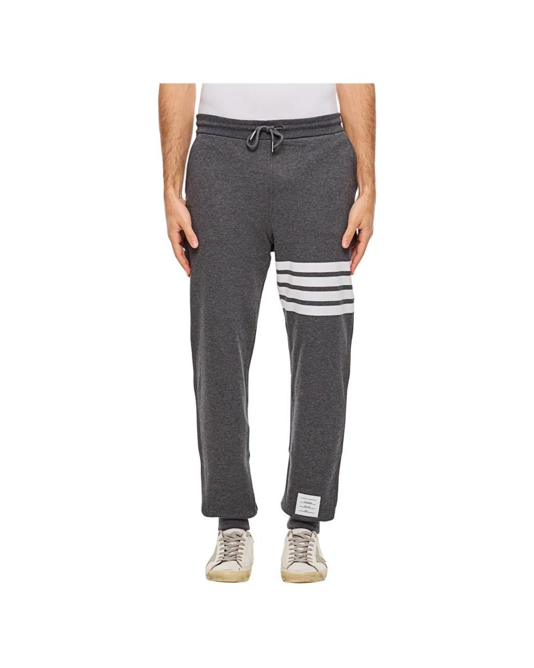 Thom Browne Gray Sweatpants for men