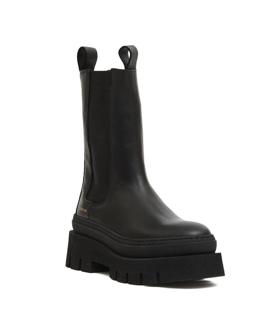 Copenhagen Shoes Black Chelsea Boots