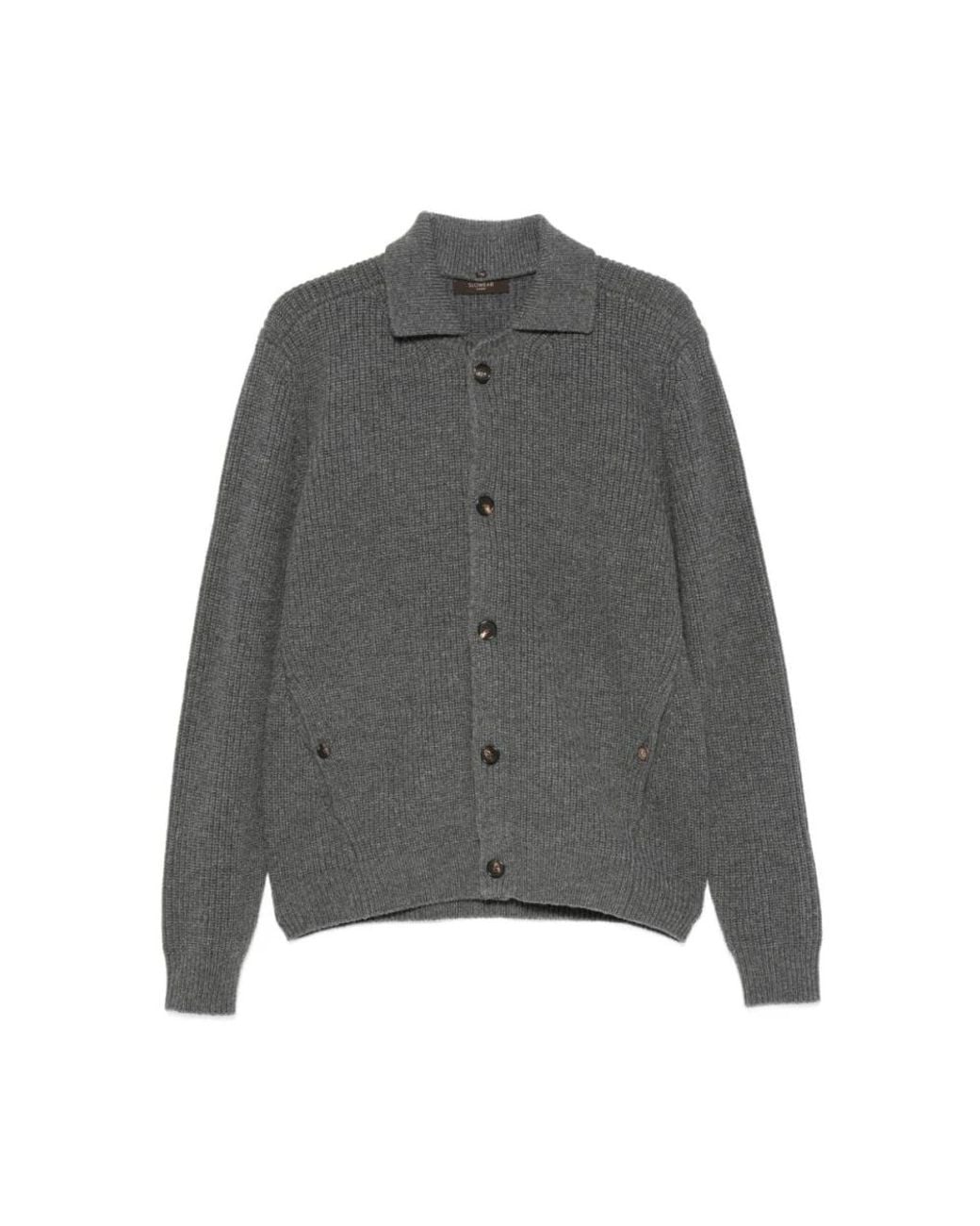 Cardigans Zanone de hombre de color Gray