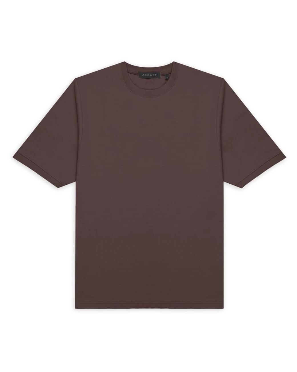 Aspact Tops ,Bruin ,Eclipse Tee in het Brown voor heren