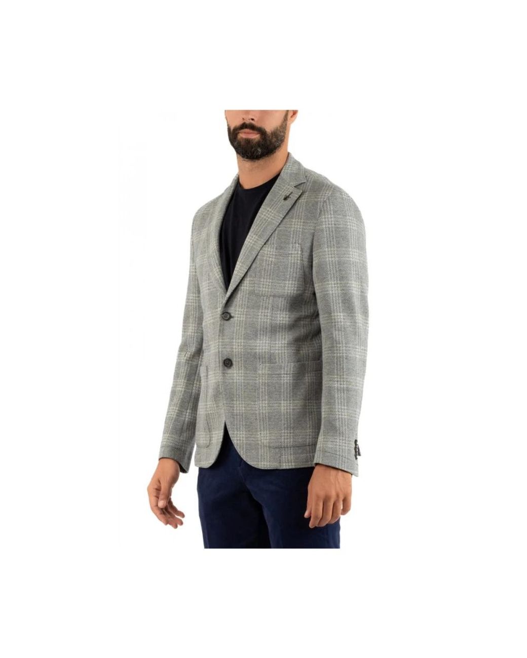 Blazers Paoloni de hombre de color Gray