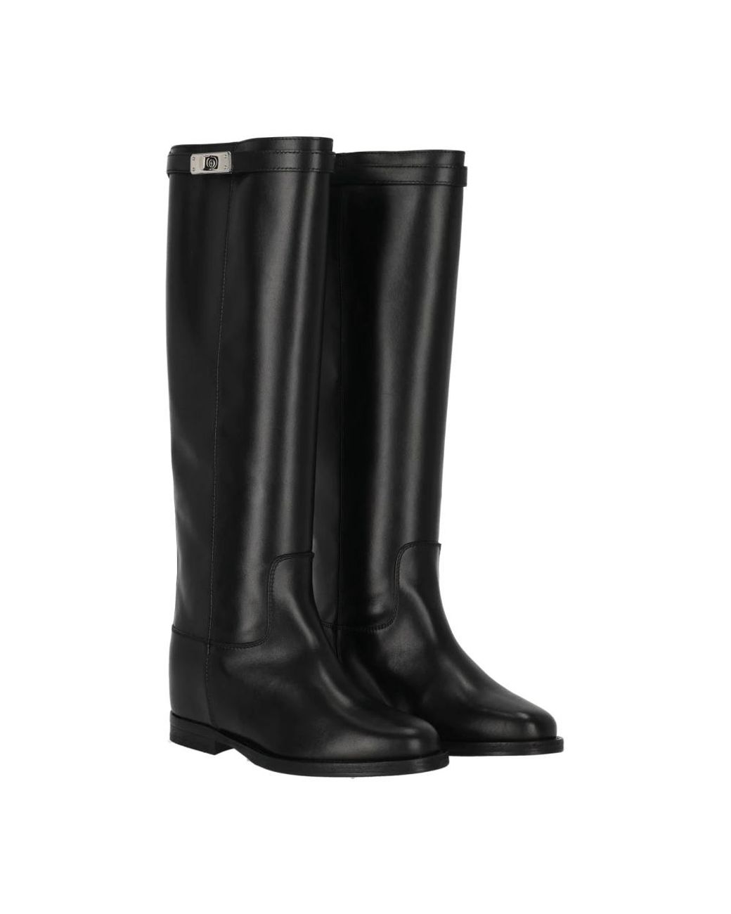 Via Roma 15 Black High Boots