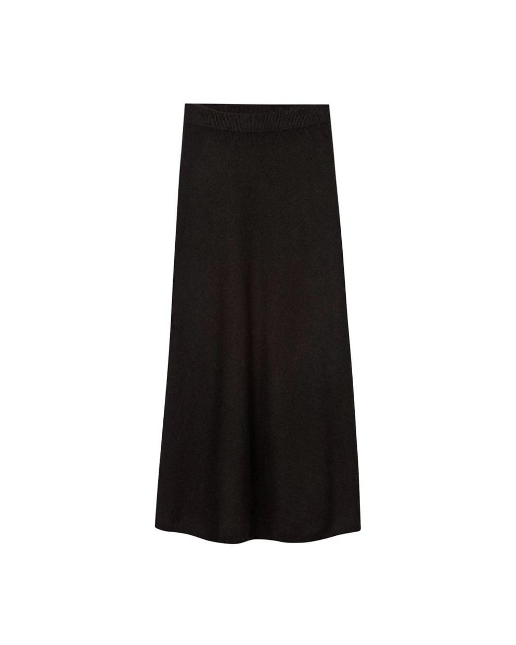Luisa Cerano Black Midi Skirts
