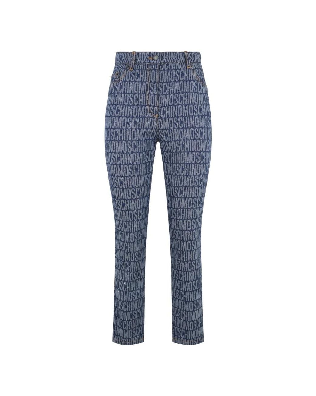 Moschino Blue Slim Fit Jeans