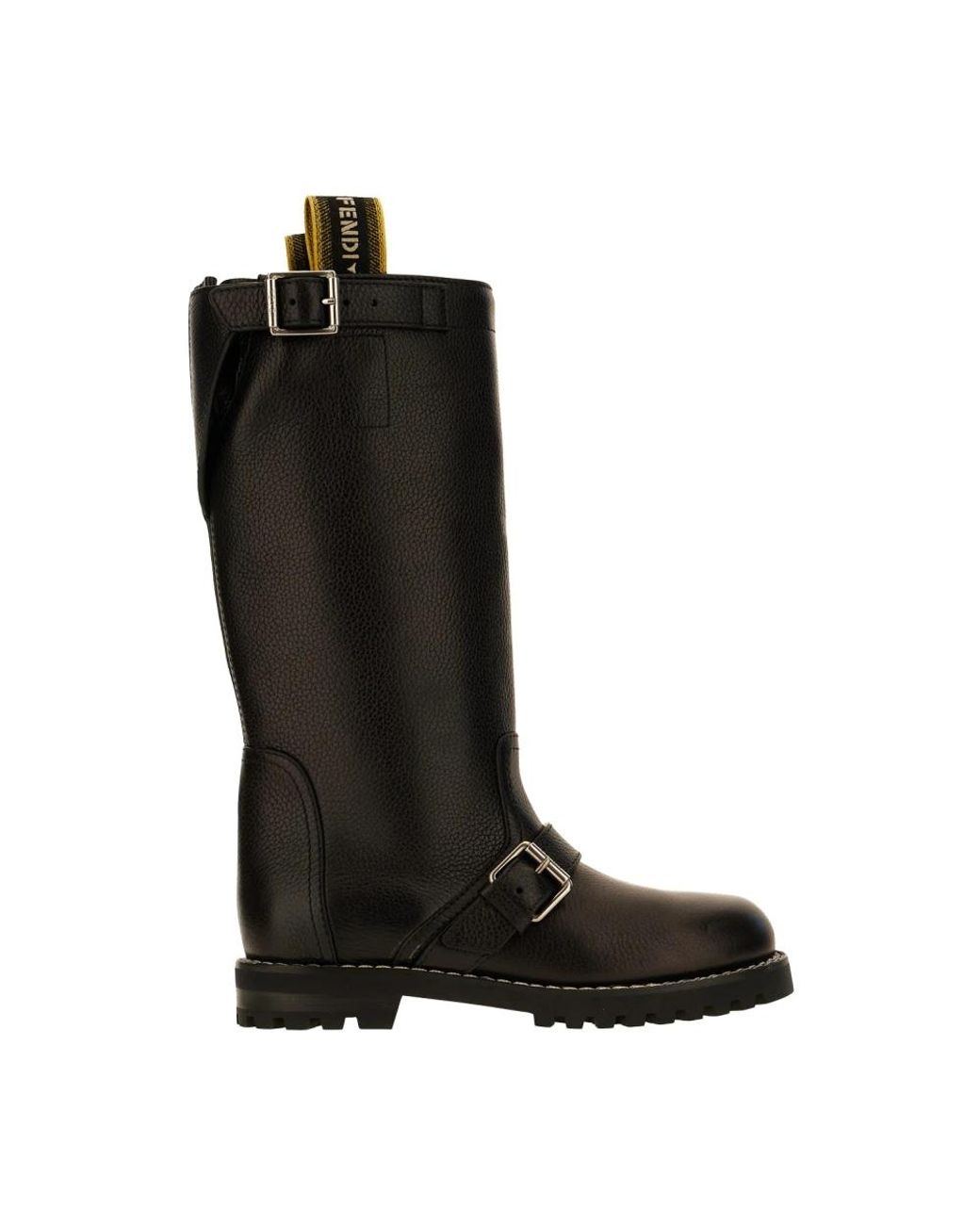 Fendi Black High Boots