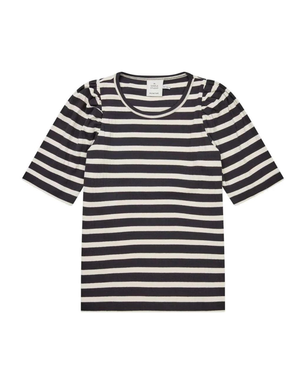 Munthe Tops ,Veelkleurig ,Katoen Jikolaz T-Shirt in het Black