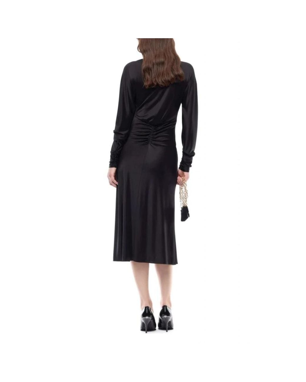 Pinko Black Midi Dresses