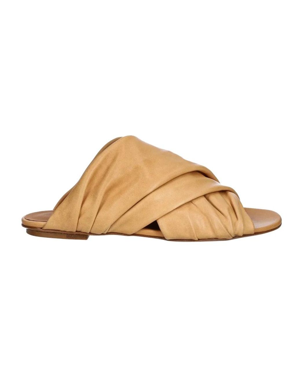Forte_forte Natural Lederslipper