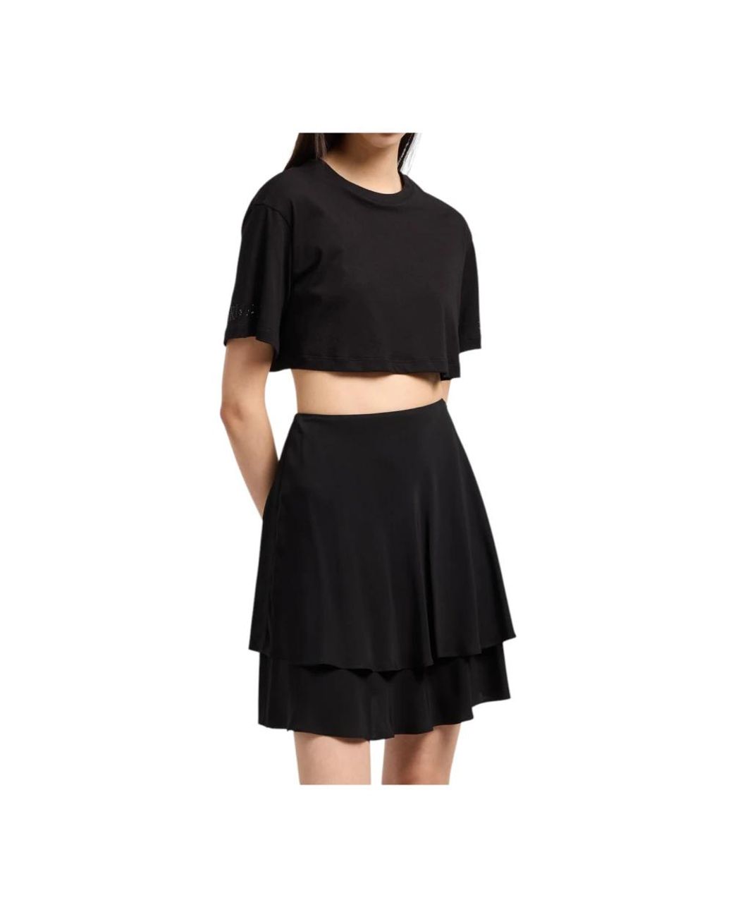ARMANI EXCHANGE Black T-Shirts