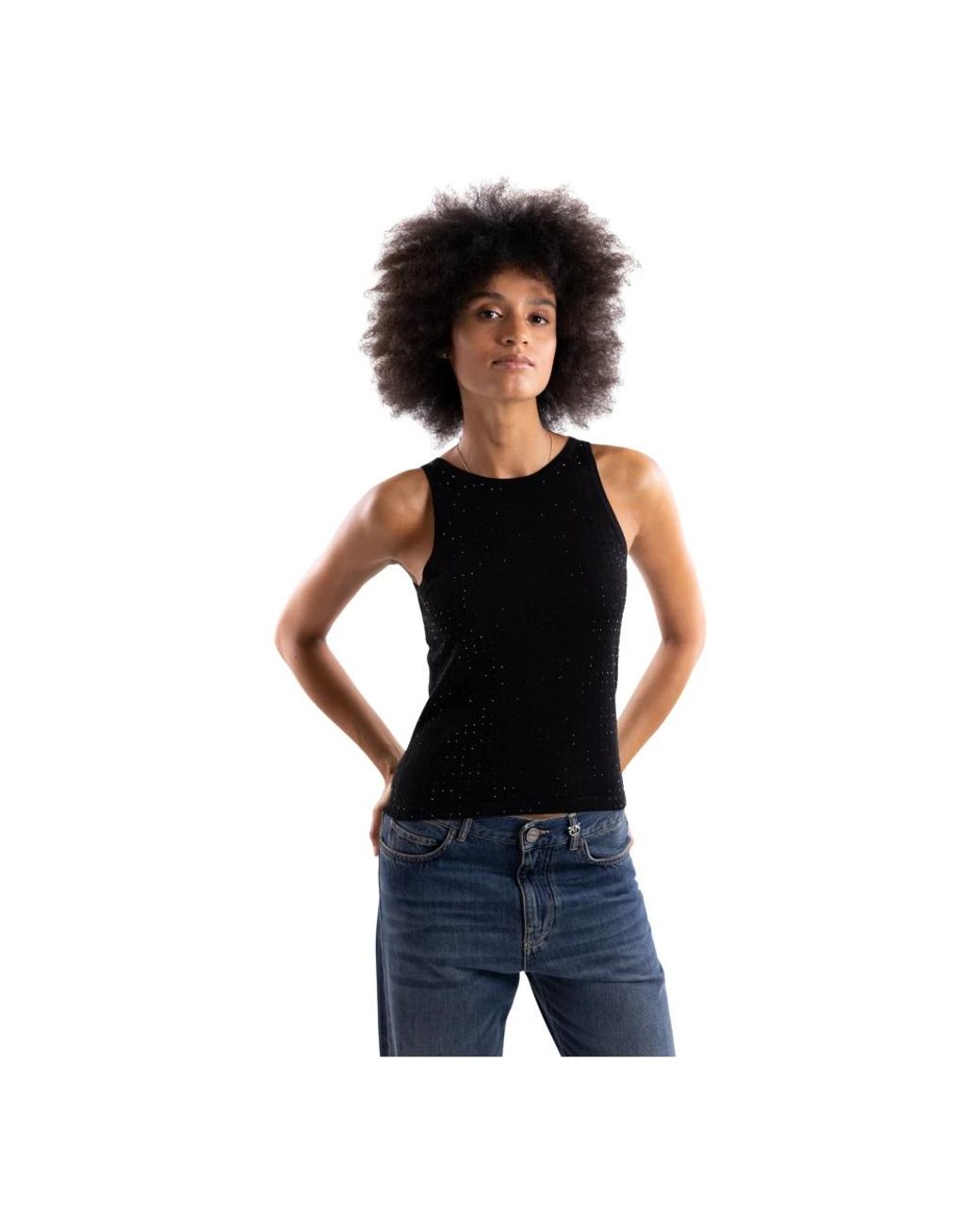 Marella Black Baldi Strick-Top