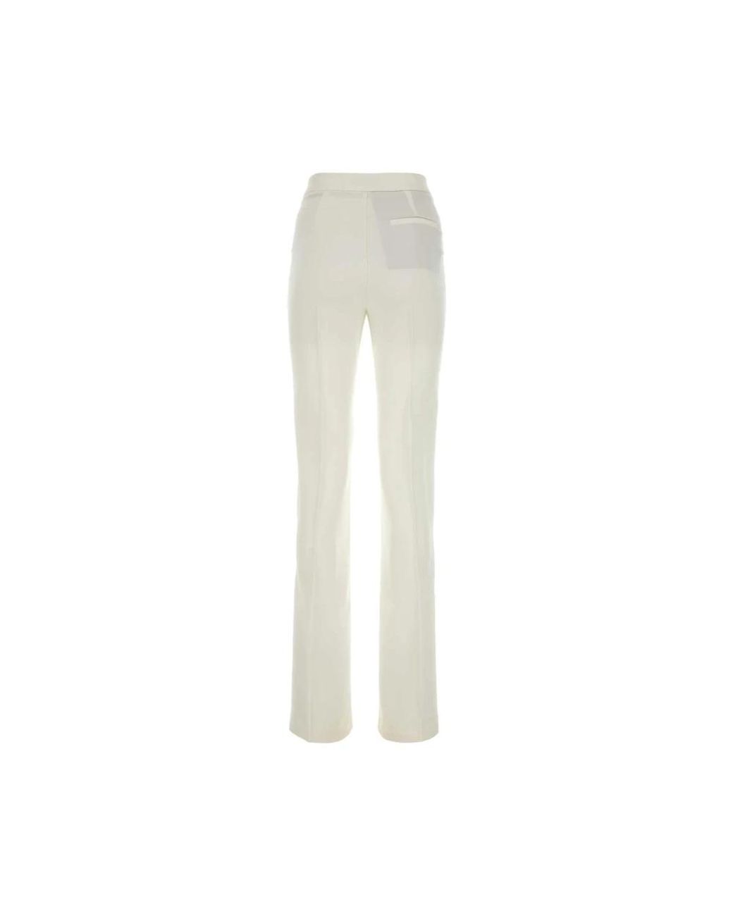 ANDAMANE White Slim-Fit Trousers