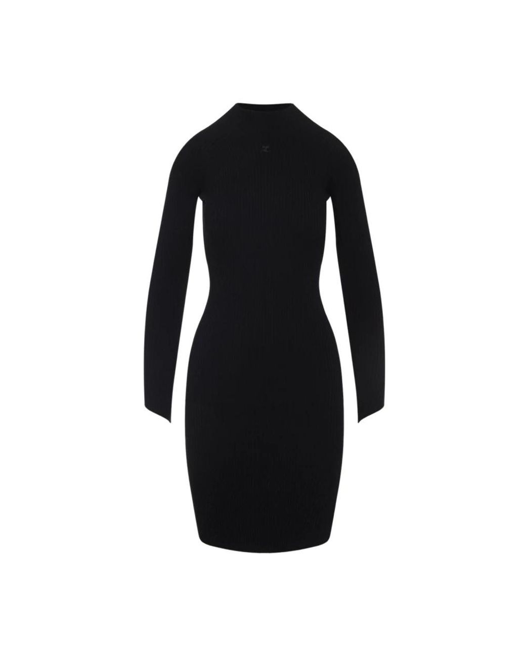 Courreges Short Dresses in het Black