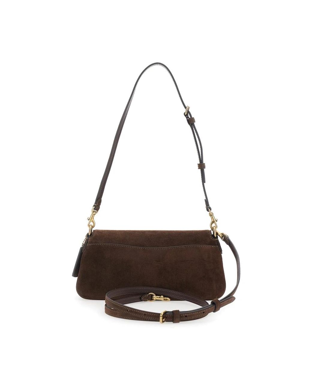 COACH Brown Shoulder Bags