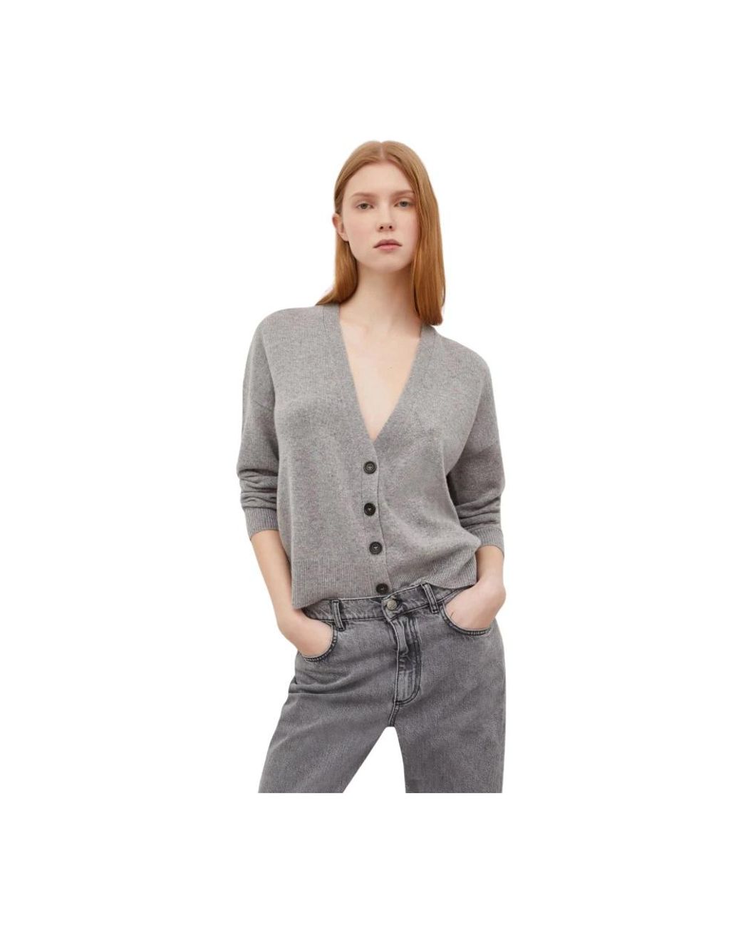 Marella Gray Cardigans
