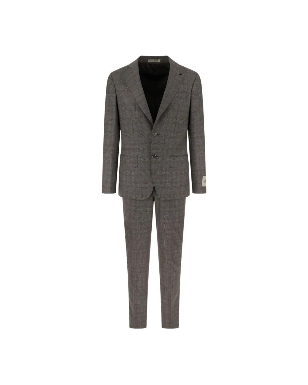Corneliani Kostuums ,Bruin ,Single Breasted Suits in het Gray voor heren