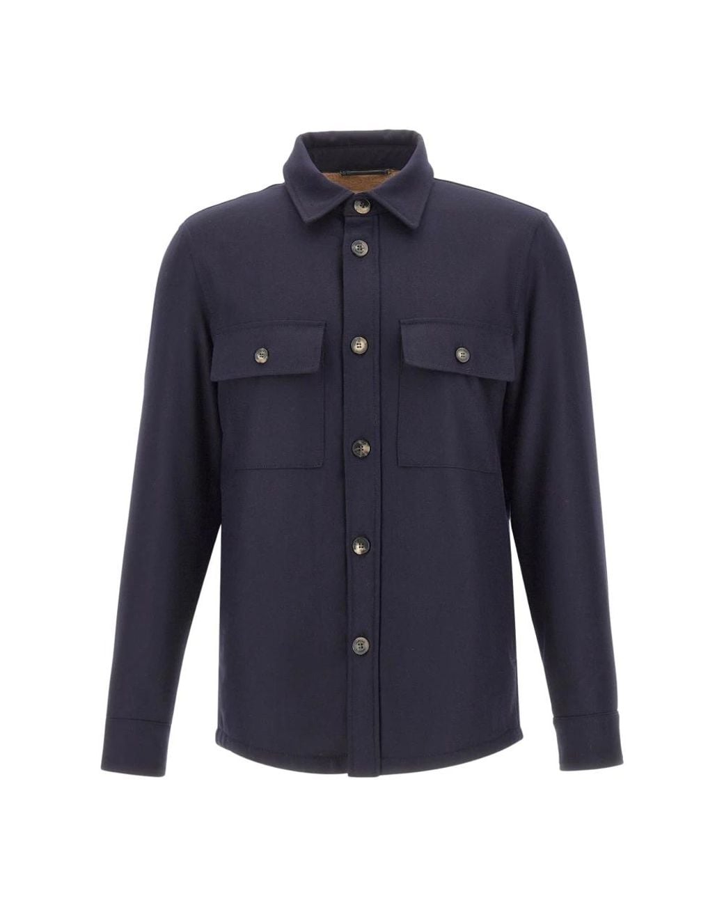 Jacob Cohen Blue Light Jackets for men