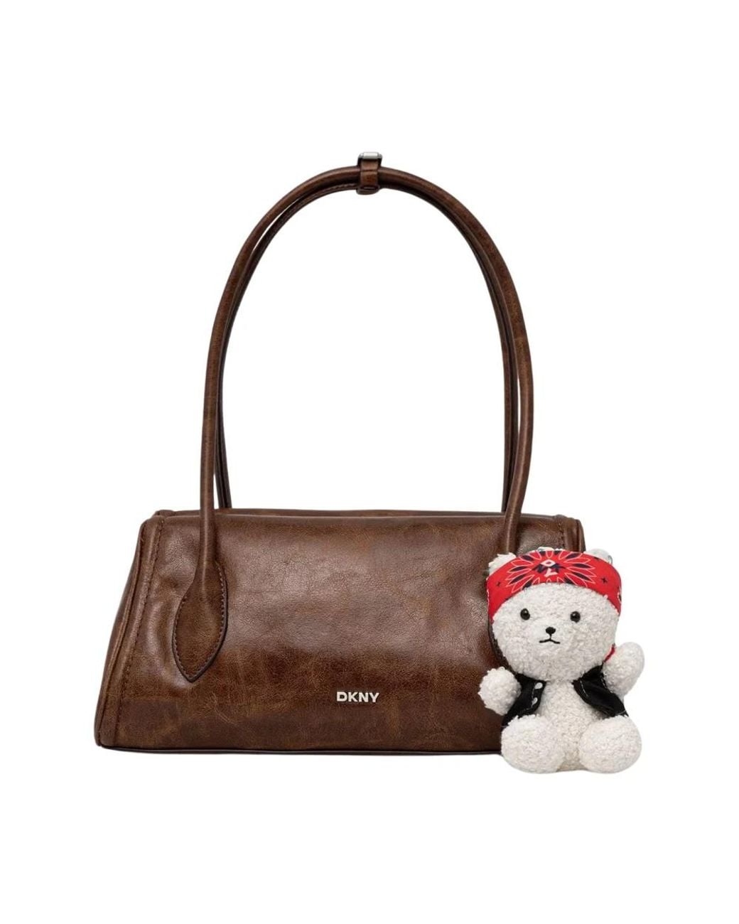 Shoulder Bags di DKNY in Brown