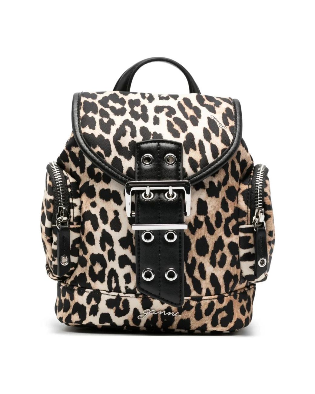 Ganni Black Backpacks
