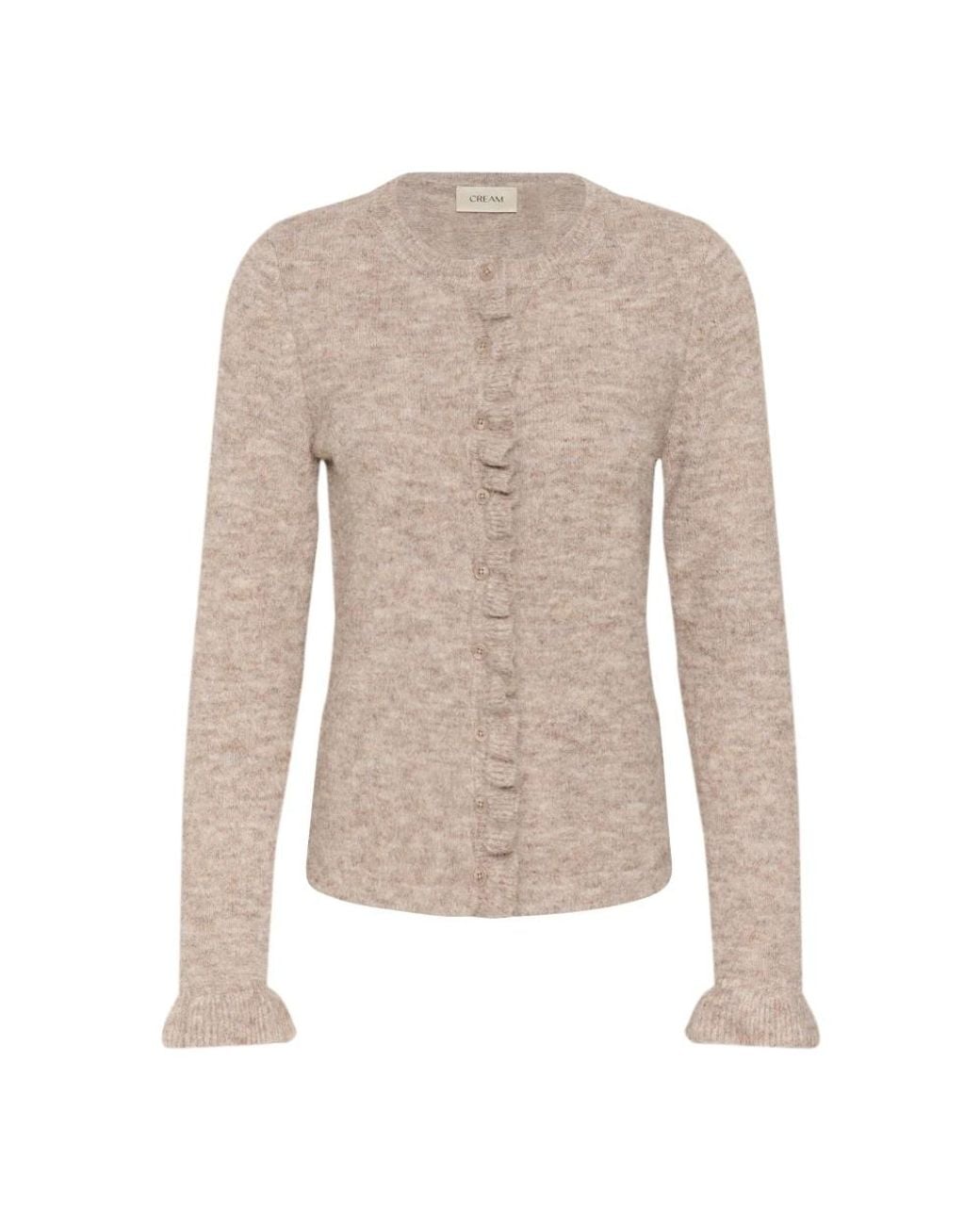 Cardigans Cream en coloris Natural