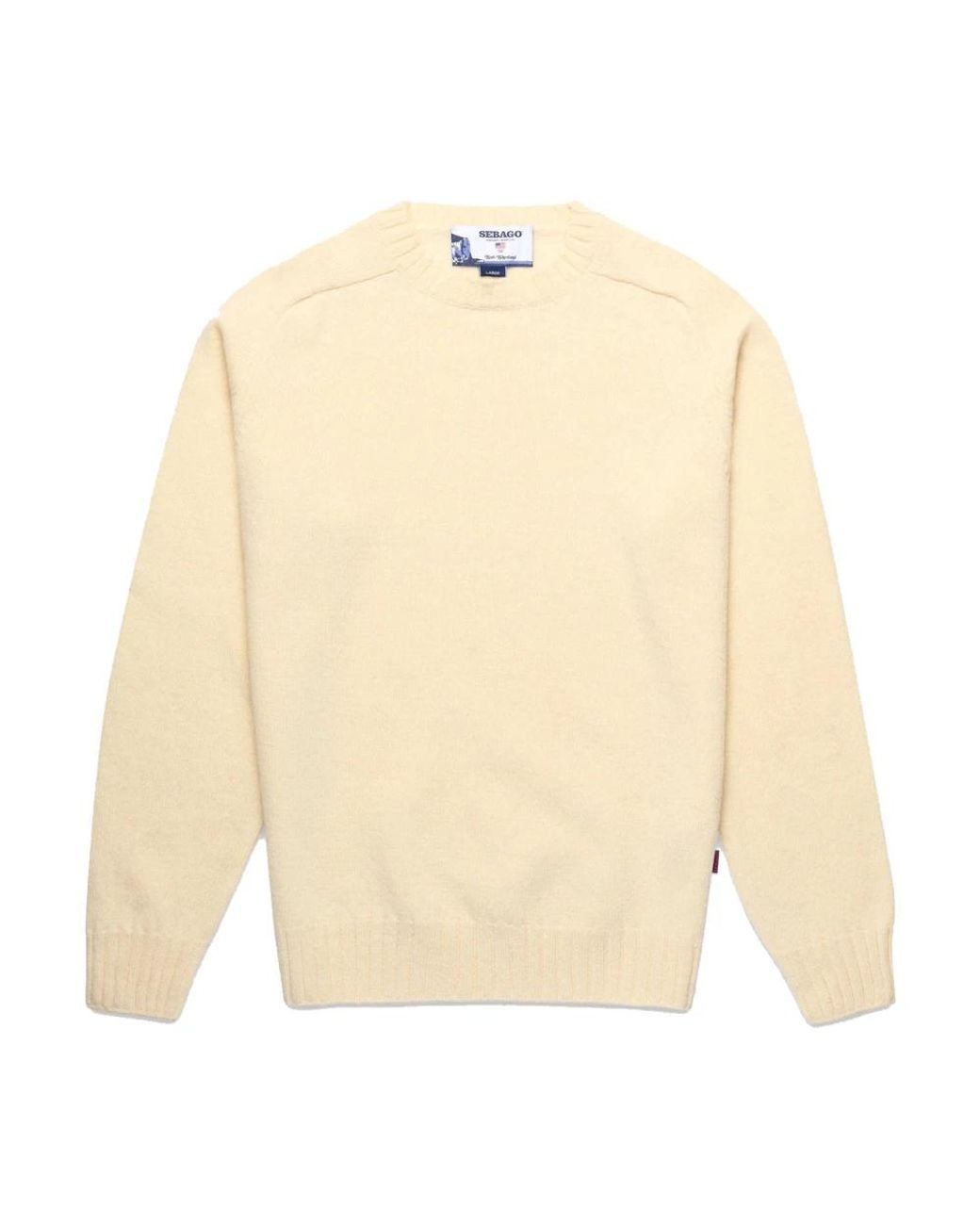 Sebago Natural Round-Neck Knitwear for men