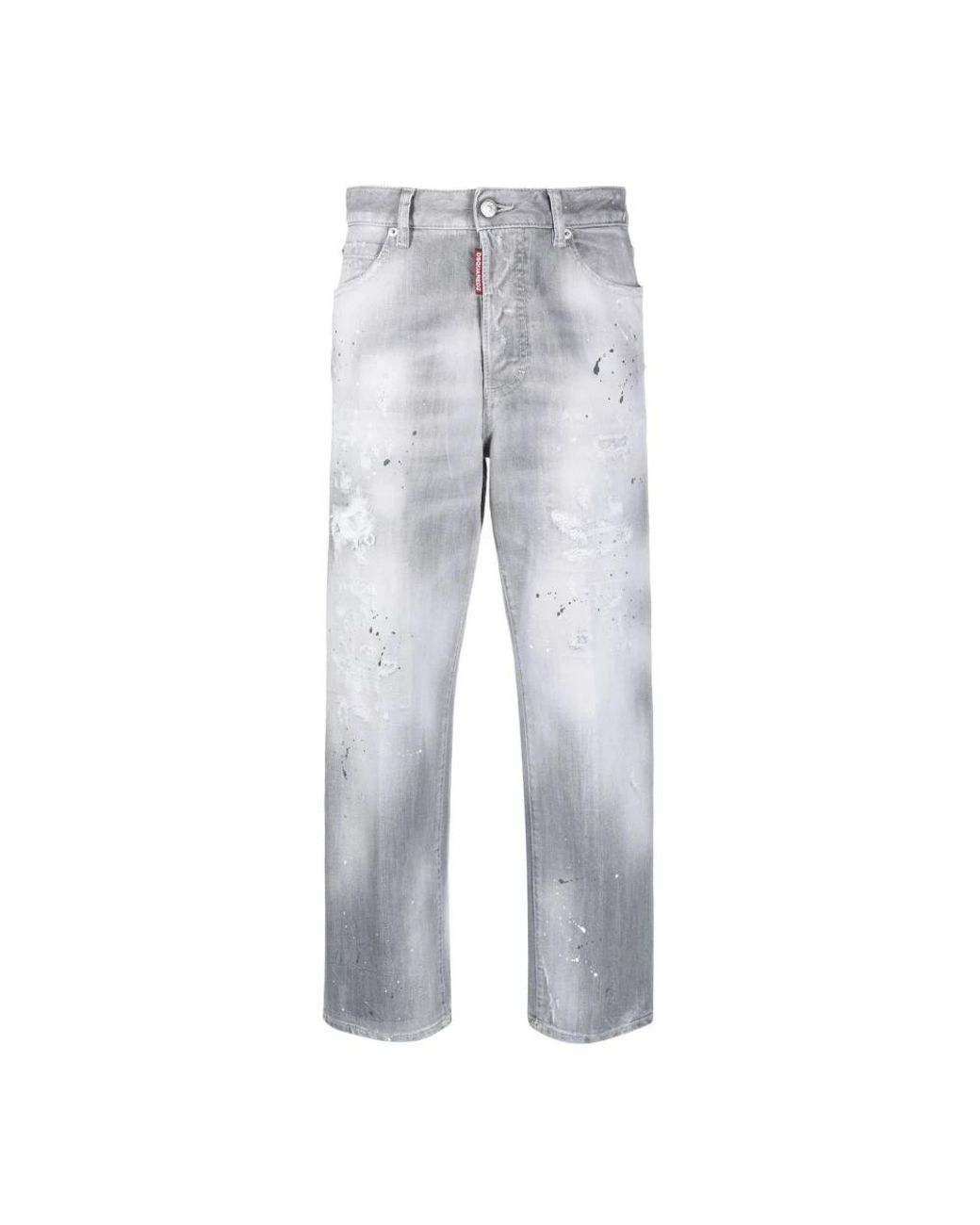 DSquared² Cropped Jeans - - Dames in het Grijs | Lyst BE