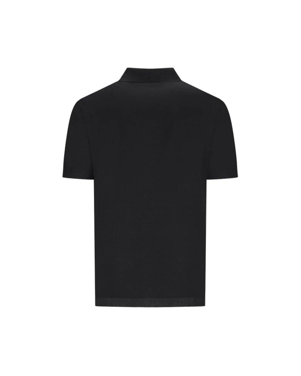 Herno Black Polo Shirts for men