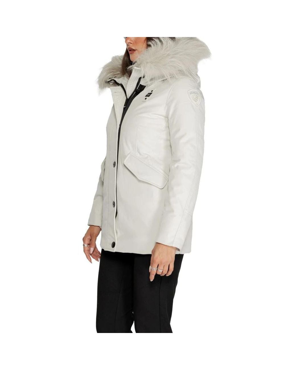Blauer White Winter Jackets