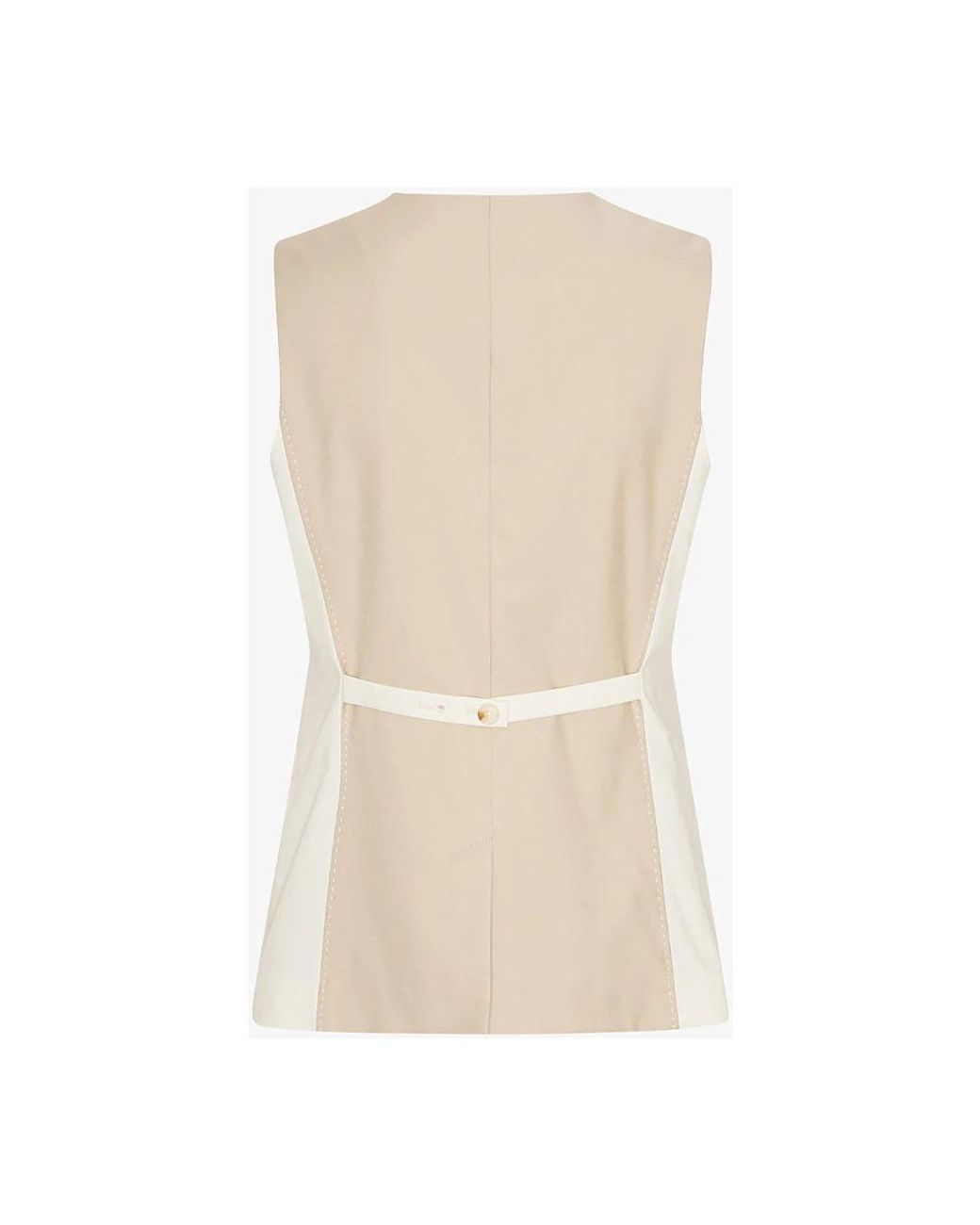 REMAIN Birger Christensen Natural Waistcoats